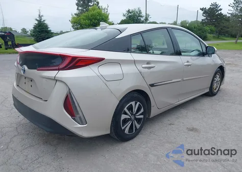 2017 Toyota Prius Prime Plus z USA, uszkodzony, nr VIN JTDKARFP8H3057054